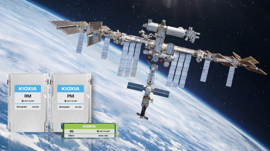 KIOXIA, Uluslararası Uzay İstasyonu’na (ISS) Yapılan Fırlatmayla Hewlett Packard Enterprise Sunucularına Katılıyor